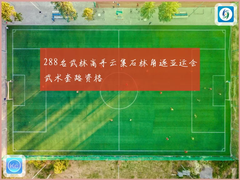 288名武林高手云集石林角逐亚运会武术套路资格