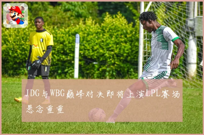 JDG与WBG巅峰对决即将上演LPL赛场悬念重重